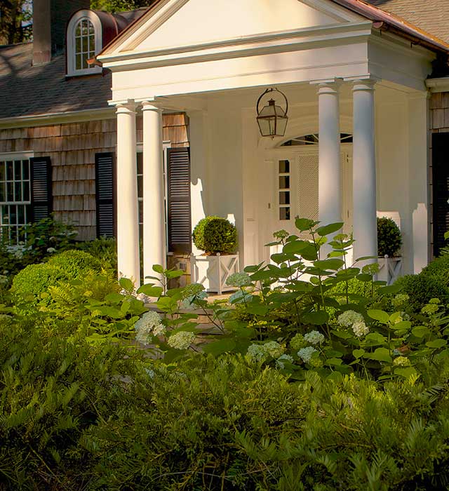 cape-cod-entry-hydrangeas