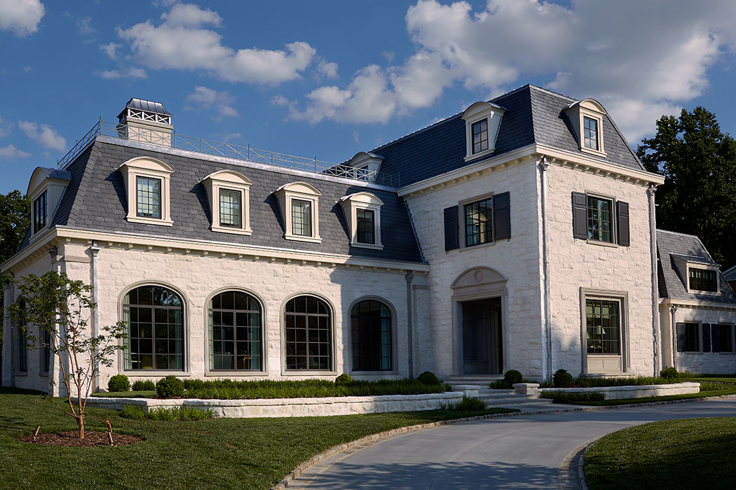 Front entry driveway